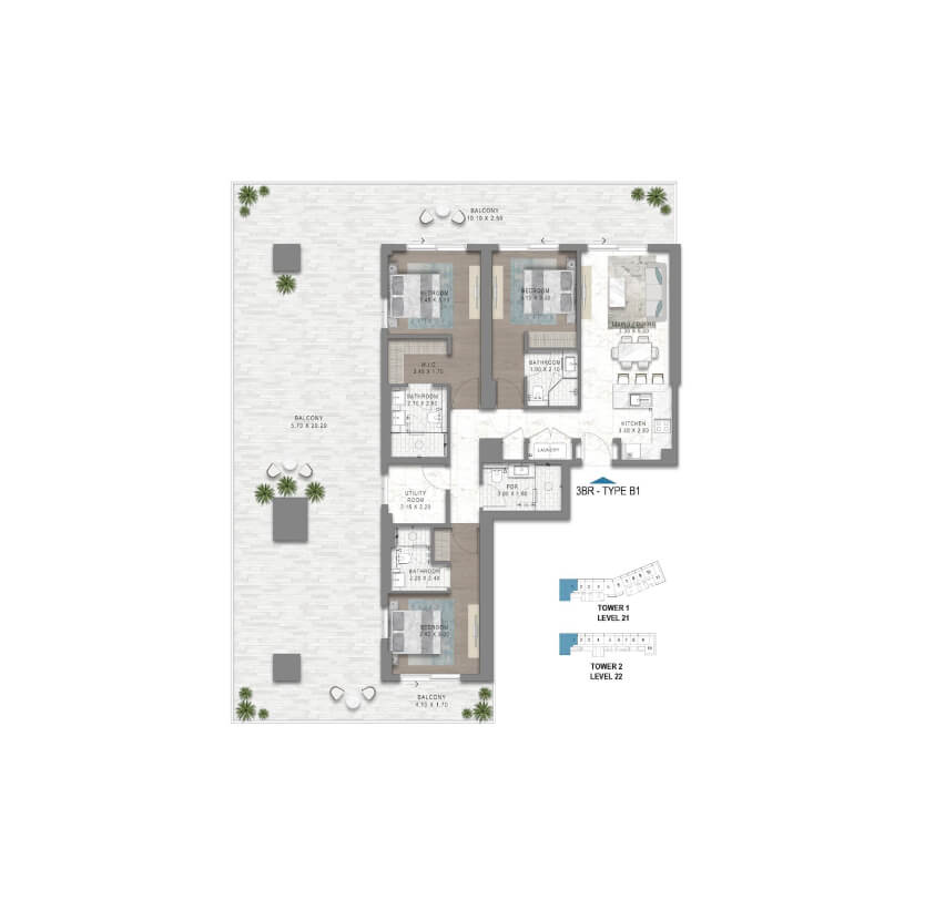 3 Bedroom